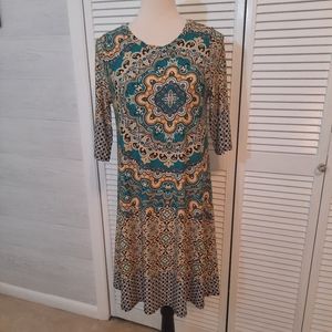 Discount divas boho stretchy dress small *P